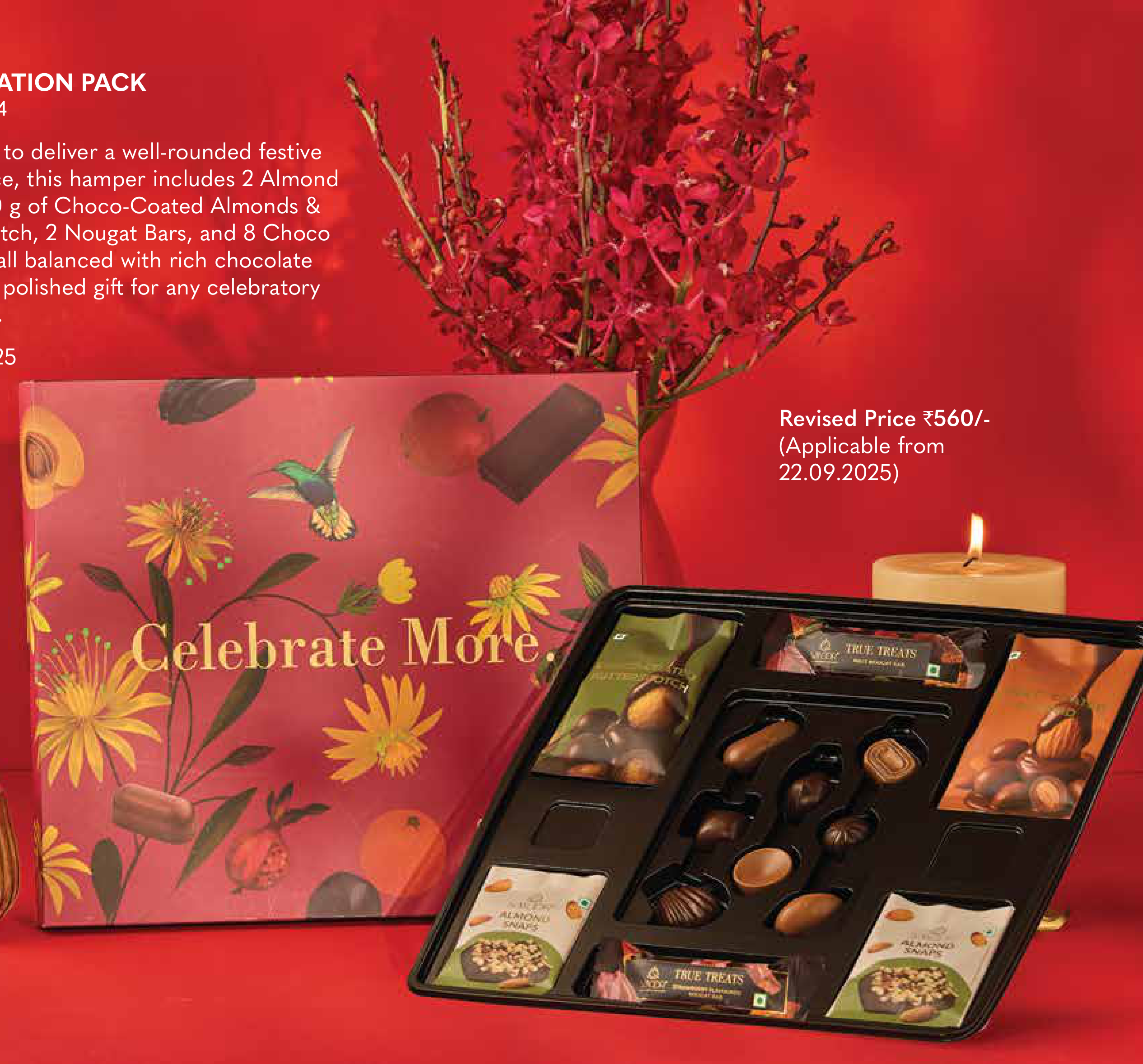 Celebration Pack Assorted Chocolates and Nuts Hamper